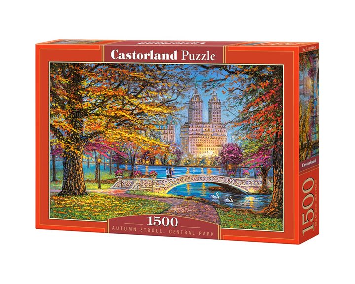 Παζλ Castorland 1500τεμ. Autumn Stroll Central Park 68x47 C-151844-2