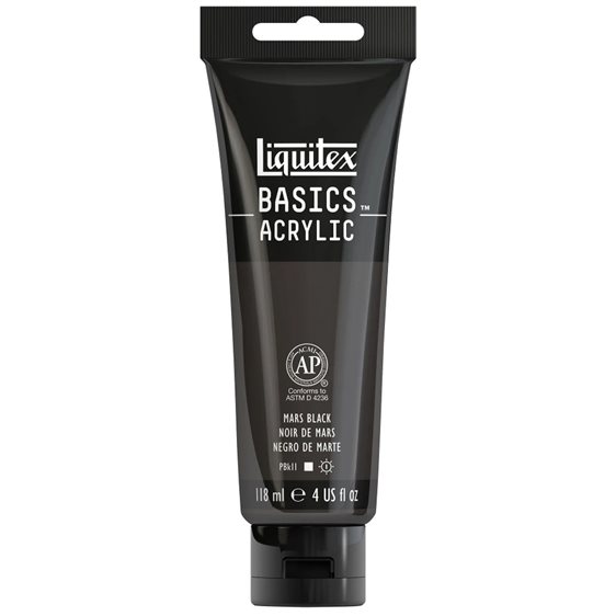 Liquitex 118 ml Basics 276 Mars Black