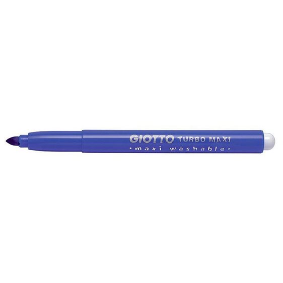 Μαρκαδόρος Giotto 12 Τεμ, Turbo Maxi Mπλε Σκούρο