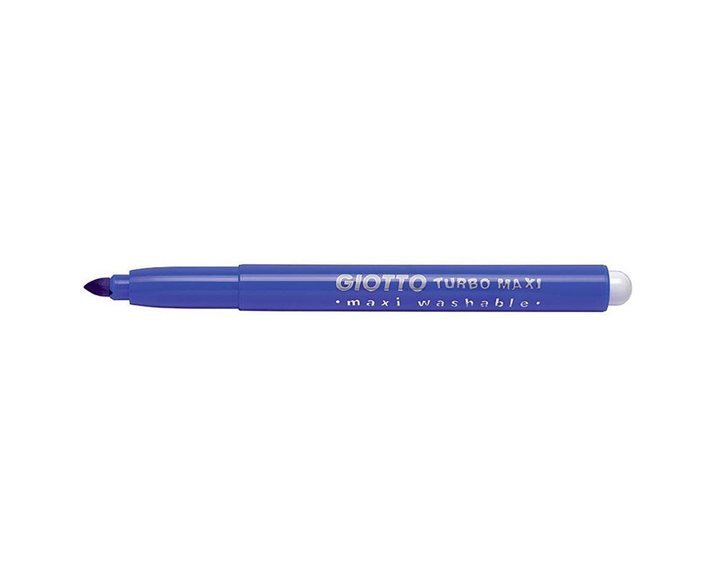 Μαρκαδόρος Giotto 12 Τεμ, Turbo Maxi Mπλε Σκούρο