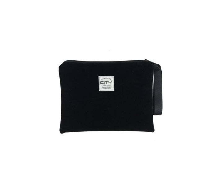 Τσαντάκι Lycsac Safe Pocket Silver Hearts 22015