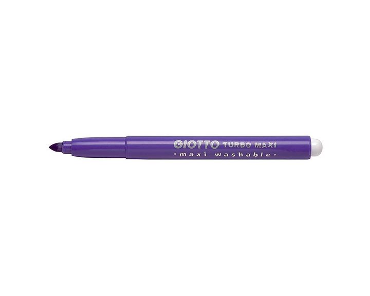 Μαρκαδόρος Giotto 12 Τεμ, Turbo Maxi Βιολετί