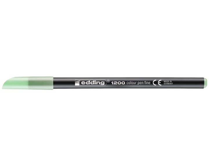 Μαρκαδόρος Edding 1200 Ανεξίτηλος Ψιλής Γραφής 0.5-1mm Pastel Πράσινο