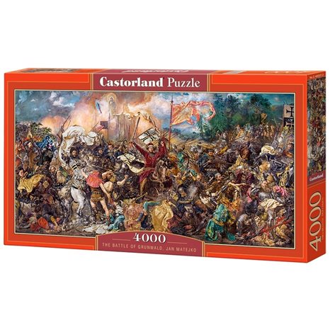 Παζλ Castorland 4000τεμ. The Battle Of Grunwald, Jan Matejko 138x68 C-400331-2
