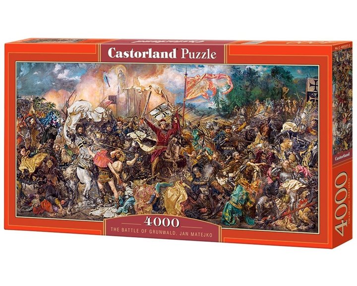 Παζλ Castorland 4000τεμ. The Battle Of Grunwald, Jan Matejko 138x68 C-400331-2