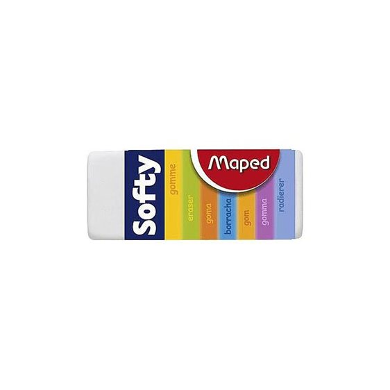 Γόμα Maped Softy Λευκή 511790