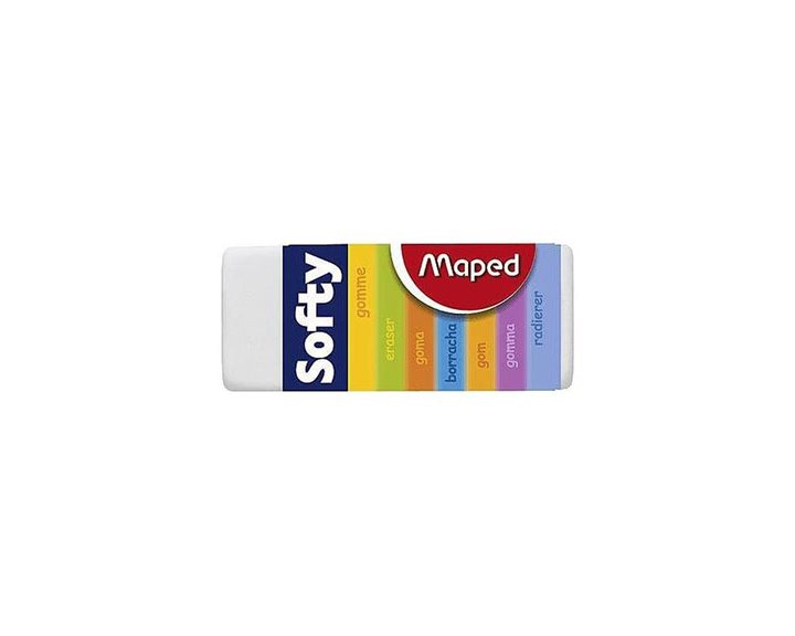Γόμα Maped Softy Λευκή 511790