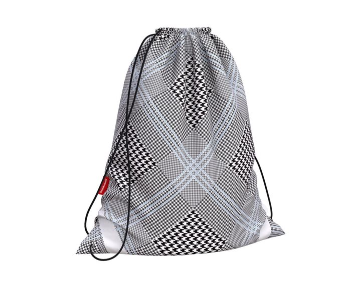 Τσάντα με Κορδόνι ErichKrause 365x440mm Black & White 49146