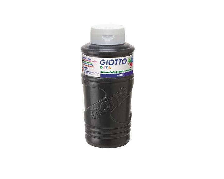 Δακτυλομπογιά Giotto Dita 750gr Μαύρη 536024