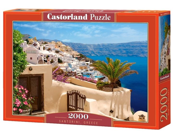 Παζλ Castorland 2000 Τεμ. Santorini Greece 92x68 C-200672-2