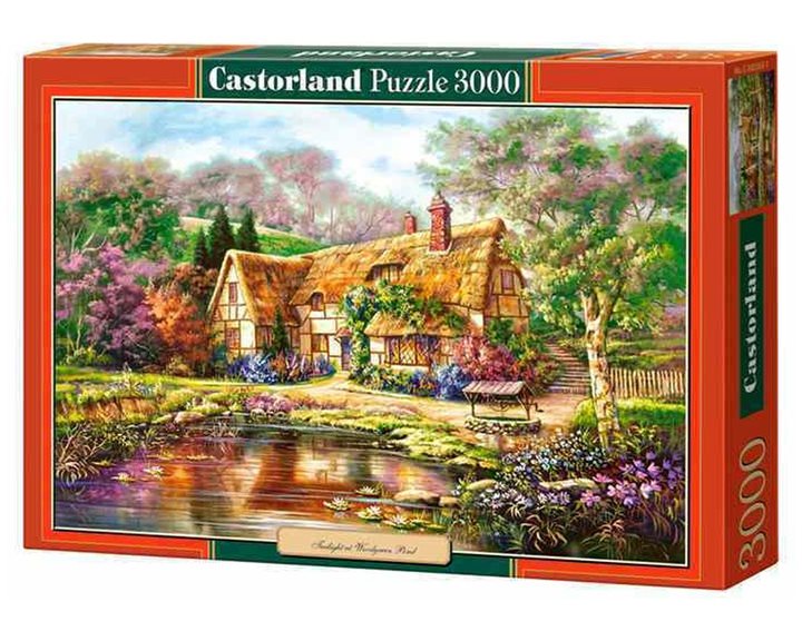 Παζλ Castorland 3000τεμ. Twilight at Woodgreen Pond 92x68 C-300365-2