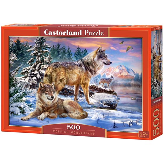 Παζλ Castorland 500 τμχ. Wolfish Wonderland 47x33cm B-53049