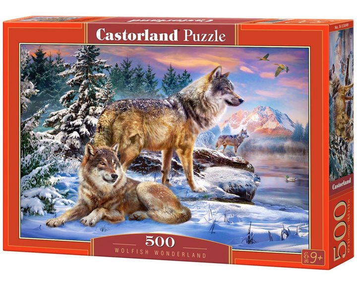Παζλ Castorland 500 τμχ. Wolfish Wonderland 47x33cm B-53049