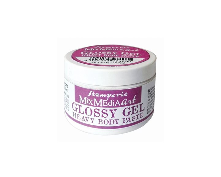Γυαλιστερή Λευκή Πάστα Stamperia Heavy Body Paste 150ml