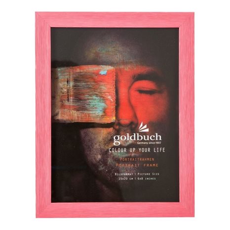 Κορνίζα Πλαστική 15χ20cm Ροζ Colour Up Your Life 910204