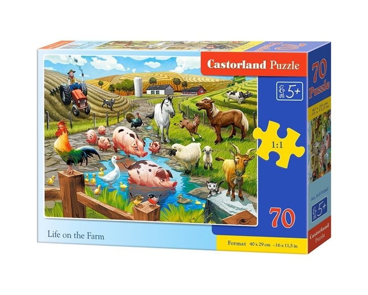 Παζλ Castorland 70τμχ Life On The Farm