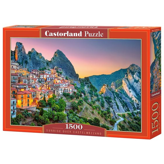 Παζλ Castorland 1500τεμ. Sunrise Of Castelmezzano  68χ47cm C-151912-2