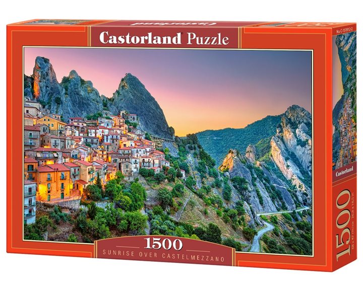 Παζλ Castorland 1500τεμ. Sunrise Of Castelmezzano  68χ47cm C-151912-2