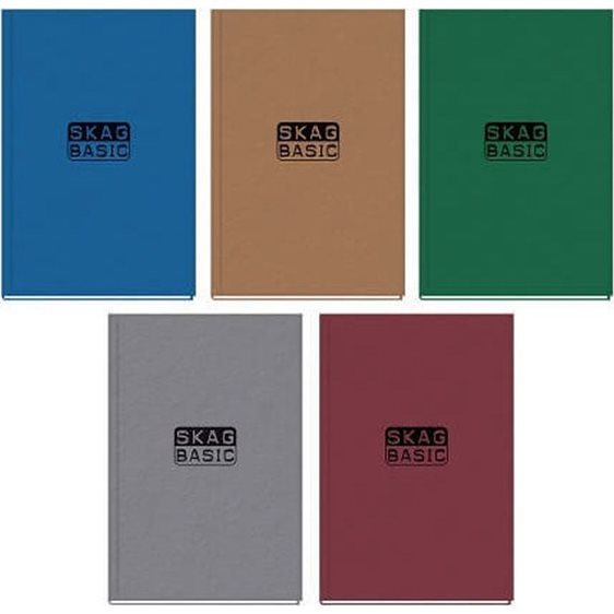 Τετράδιο Δεμένο 21x29 Basic Λευκό 96φ 70gr