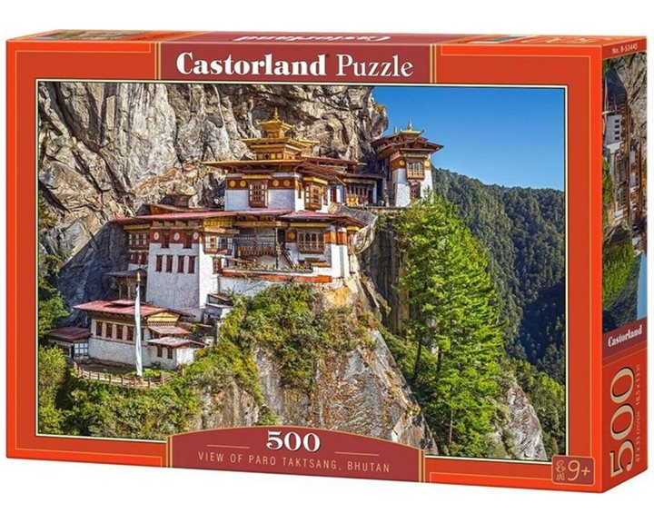 Παζλ Castorland 500 τμχ. View of Paro Taktsang,Bhutan 47x33cm B-53445