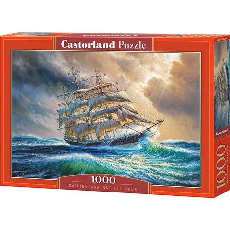 Παζλ Castorland 1000 τμχ.Sailing Against All Odds 68x47 C-104529-2