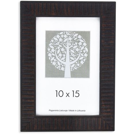 Κορνίζα PS 10x15cm Dark Brown