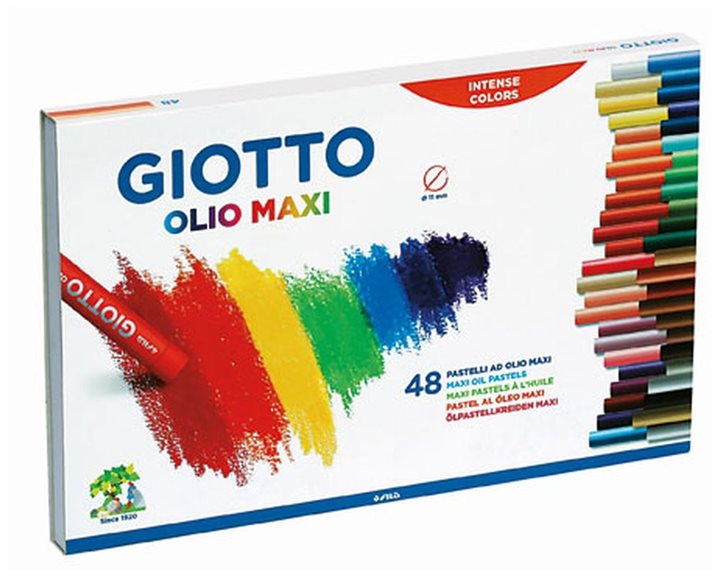 Λαδοπαστέλ Giotto Olio 7cm 48τμχ