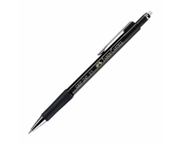 Μολύβι Μηχανικό Faber Castell Grip 1345 0.5 Μαύρο