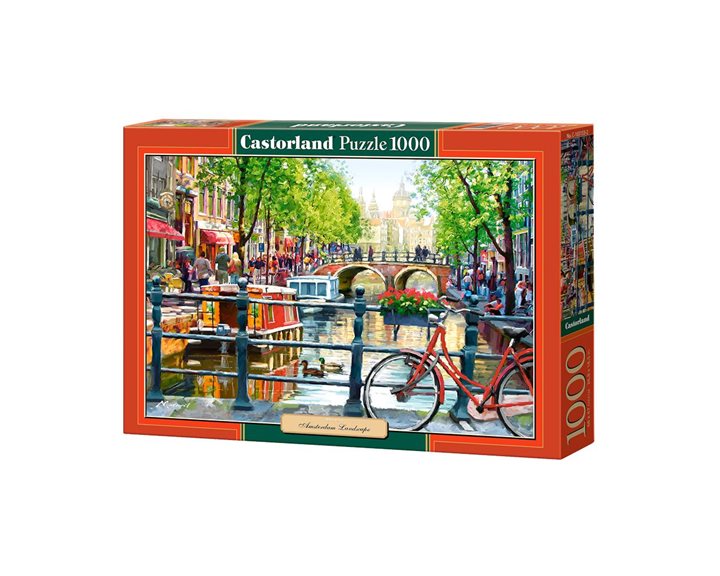 Παζλ Castorland 1000 Τμχ. Amsterdam Landscape 68x47 C-103133