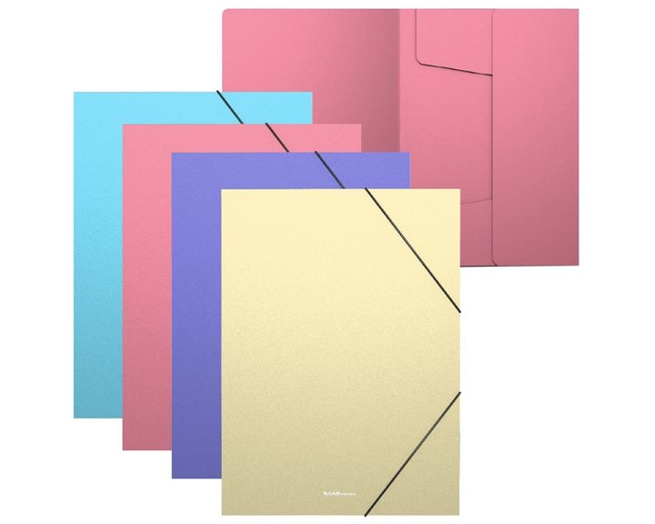 Ντοσιέ Λάστιχο ErichKrause Α4 Matt Mat Pastel 50400