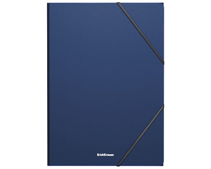 Ντοσιέ Λάστιχο ErichKrause Α4 Matt Classic Blue 53322