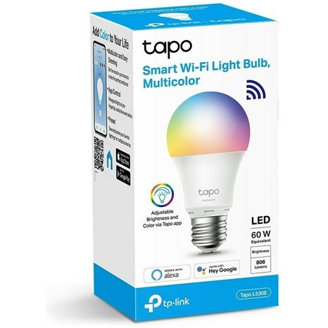 Tp-Link Tapo Smart Wi-Fi Light Bulb, Daylight & Dimmable (TAPO L520E) (TPL520E)