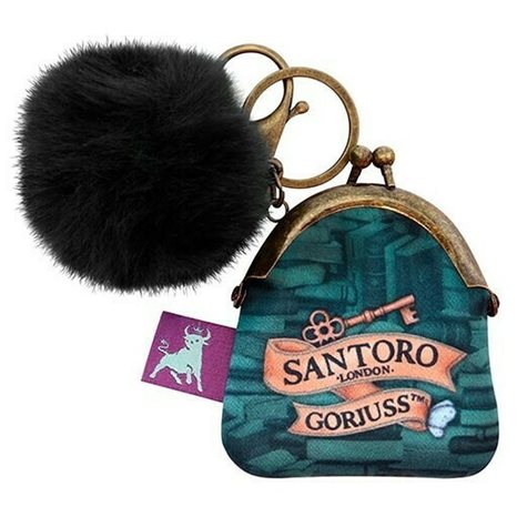 Πορτοφόλι Santoro Gorjuss Κλικ Κλακ με Κρίκο Curiosity 919GJ12