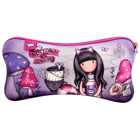 Κασετίνα Santoro Gorjuss Neoprene Chesire Cat 271GJ34