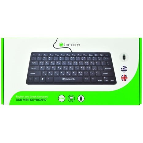 Lamtech USB Mini Keyboard Black