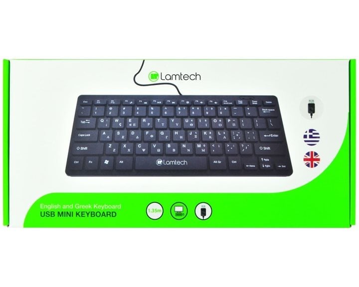 Lamtech USB Mini Keyboard Black