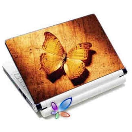 LAMTECH 9.2'-12.4' LAPTOP SKIN ORANGE BUTTERFLY
