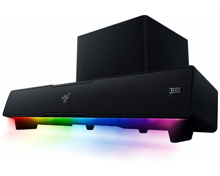 Razer LEVIATHAN V2 - RGB Gaming Sound Bar - THX Spatial 7.1 Audio
