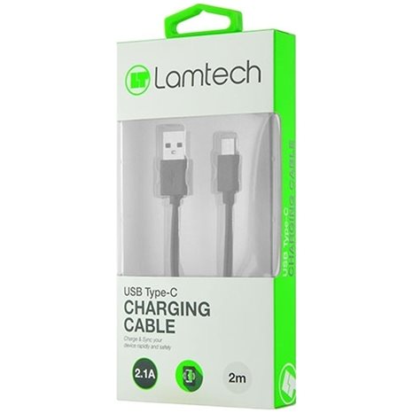 Lamtech Datacable Type C 2M Black