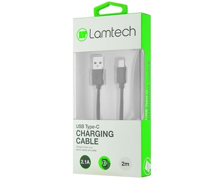 Lamtech Datacable Type C 2M Black