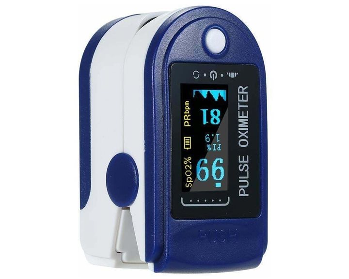LAMTECH PULSE OXIMETER BLUE/WHITE