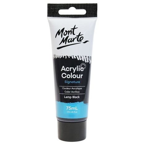 Ακρυλικό Mont Marte 75ml Studio Acrylic 32 Lamp Black