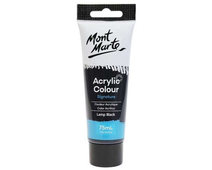 Ακρυλικό Mont Marte 75ml Studio Acrylic 32 Lamp Black