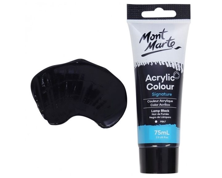 Ακρυλικό Mont Marte 75ml Studio Acrylic 32 Lamp Black