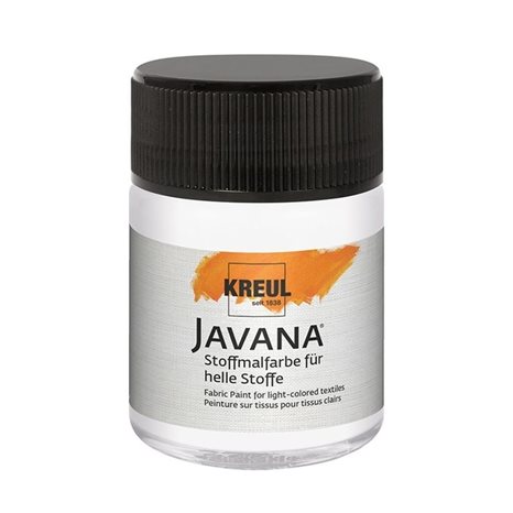 Kreul 50ml Javana Ανοιχτόχρωμο Ύφασμα White