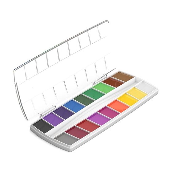 Νερομπογιές-Watercolors ArtBerry Premium with UV Protection 18 χρώματα 41736