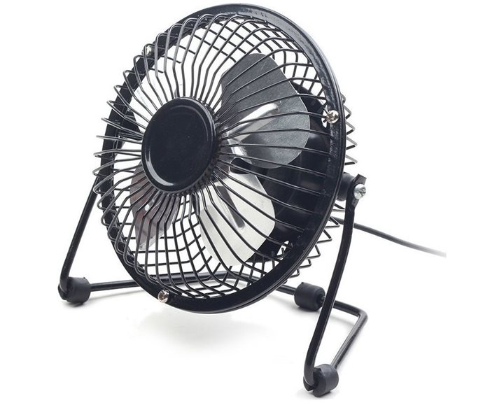 GEMBIRD USB 4' DESKTOP FAN BLACK