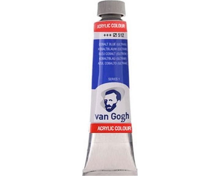 Ακρυλικό Χρώμα Talens Van Gogh 40ml Cobalt Blue Ν.512