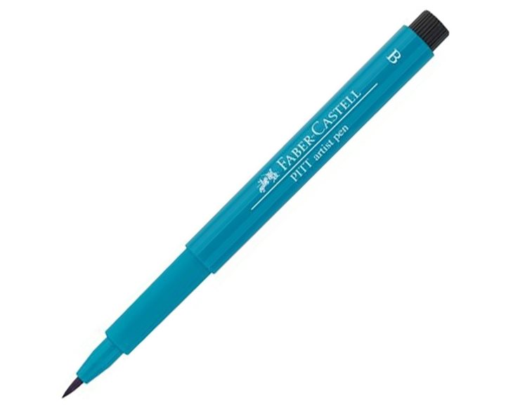 Μαρκαδόρος Faber - Castell Pitt Artist Pen Brush 153 Cobalt Turquoise