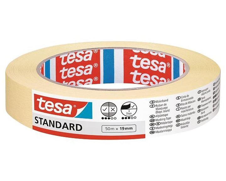 Ταινία Μασκαρίσματος Tesa Standard Μπεζ 19mmX50m